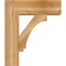 Ekena Millwork Imperial Block Rough Sawn Bracket w/ Offset Brace, Western Red Cedar, 8"W x 24"D x 28"H BKT0806X24X28IMP05RWR - alternate 4